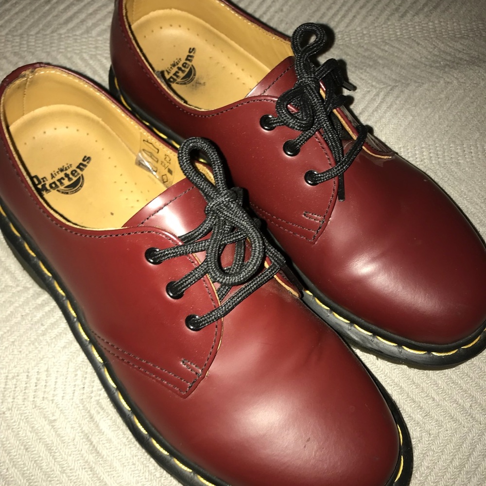 Cherry Red Smooth, Original Dr. Martens.